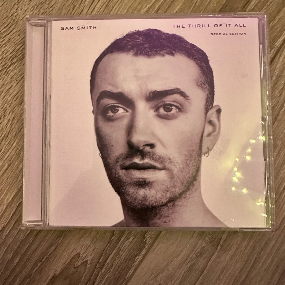 SAM SMITH FOR THE THRILL OF IT ALL ALBUM